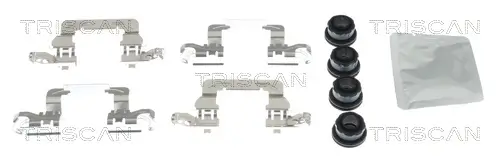 Zubehörsatz, Scheibenbremsbelag Hinterachse TRISCAN 8105 291636 Bild Zubehörsatz, Scheibenbremsbelag Hinterachse TRISCAN 8105 291636