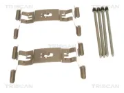 Zubehörsatz, Scheibenbremsbelag Vorderachse TRISCAN 8105 291638