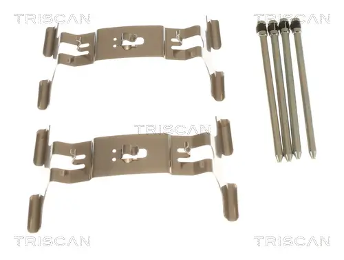 Zubehörsatz, Scheibenbremsbelag Vorderachse TRISCAN 8105 291638 Bild Zubehörsatz, Scheibenbremsbelag Vorderachse TRISCAN 8105 291638