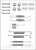 Zubehörsatz, Bremsbacken Hinterachse TRISCAN 8105 292005
