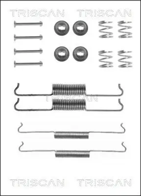 Zubehörsatz, Bremsbacken Vorderachse TRISCAN 8105 292286