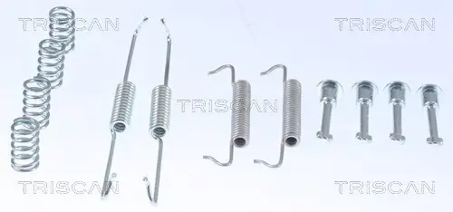 Zubehörsatz, Feststellbremsbacken Hinterachse TRISCAN 8105 292576