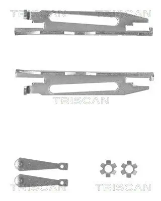Nachsteller-Satz, Trommelbremse Hinterachse TRISCAN 8105 293001 Bild Nachsteller-Satz, Trommelbremse Hinterachse TRISCAN 8105 293001