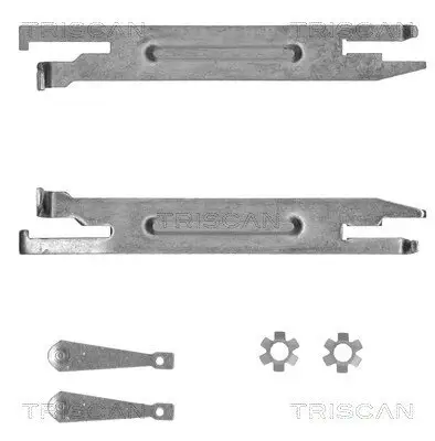 Nachsteller-Satz, Trommelbremse Hinterachse TRISCAN 8105 293003