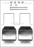 Zubehörsatz, Scheibenbremsbelag TRISCAN 8105 381611