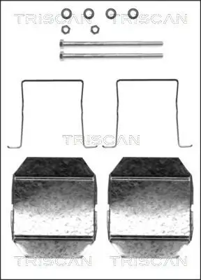 Zubehörsatz, Scheibenbremsbelag TRISCAN 8105 381611 Bild Zubehörsatz, Scheibenbremsbelag TRISCAN 8105 381611