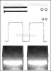 Zubehörsatz, Scheibenbremsbelag Hinterachse TRISCAN 8105 381614