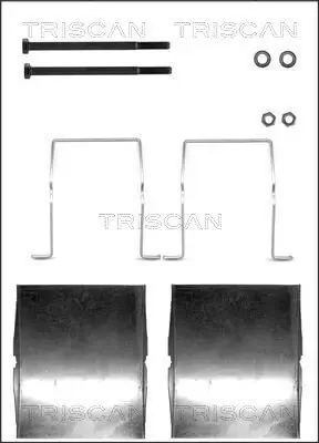 Zubehörsatz, Scheibenbremsbelag TRISCAN 8105 381614 Bild Zubehörsatz, Scheibenbremsbelag TRISCAN 8105 381614