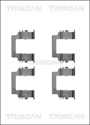 Zubehörsatz, Scheibenbremsbelag TRISCAN 8105 421580 Bild Zubehörsatz, Scheibenbremsbelag TRISCAN 8105 421580