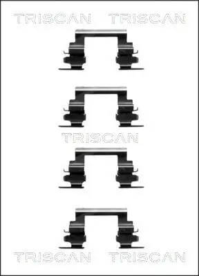 Zubehörsatz, Scheibenbremsbelag TRISCAN 8105 421588 Bild Zubehörsatz, Scheibenbremsbelag TRISCAN 8105 421588