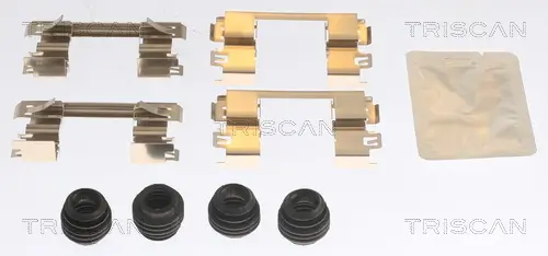 Zubehörsatz, Scheibenbremsbelag Vorderachse TRISCAN 8105 431665 Bild Zubehörsatz, Scheibenbremsbelag Vorderachse TRISCAN 8105 431665
