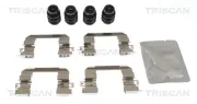 Zubehörsatz, Scheibenbremsbelag Vorderachse TRISCAN 8105 431670