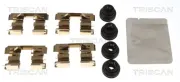 Zubehörsatz, Scheibenbremsbelag Hinterachse TRISCAN 8105 431673