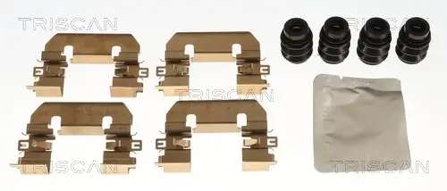 Zubehörsatz, Scheibenbremsbelag Vorderachse TRISCAN 8105 431677 Bild Zubehörsatz, Scheibenbremsbelag Vorderachse TRISCAN 8105 431677
