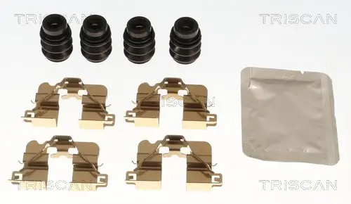 Zubehörsatz, Scheibenbremsbelag Hinterachse TRISCAN 8105 431678 Bild Zubehörsatz, Scheibenbremsbelag Hinterachse TRISCAN 8105 431678