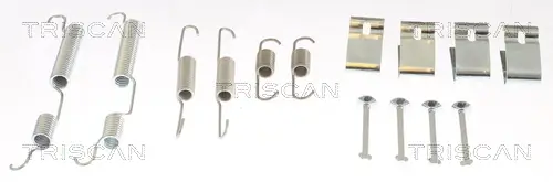 Zubehörsatz, Bremsbacken Hinterachse TRISCAN 8105 432008