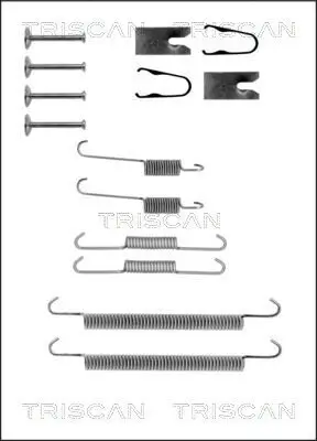 Zubehörsatz, Bremsbacken Hinterachse TRISCAN 8105 432586 Bild Zubehörsatz, Bremsbacken Hinterachse TRISCAN 8105 432586