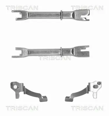 Nachsteller-Satz, Trommelbremse Hinterachse TRISCAN 8105 433001