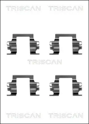 Zubehörsatz, Scheibenbremsbelag TRISCAN 8105 601609