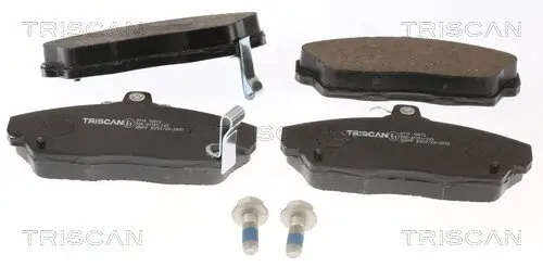 Bremsbelagsatz, Scheibenbremse TRISCAN 8110 10013