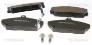 Bremsbelagsatz, Scheibenbremse TRISCAN 8110 10013
