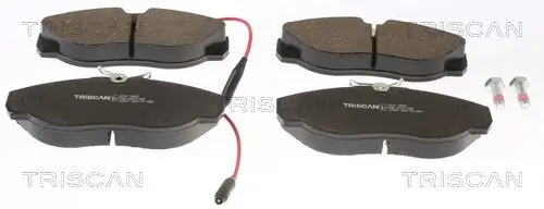 Bremsbelagsatz, Scheibenbremse TRISCAN 8110 10020
