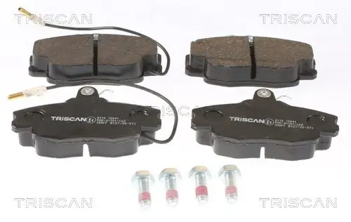 Bremsbelagsatz, Scheibenbremse TRISCAN 8110 10041 Bild Bremsbelagsatz, Scheibenbremse TRISCAN 8110 10041