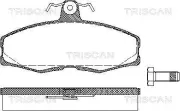 Bremsbelagsatz, Scheibenbremse TRISCAN 8110 10232