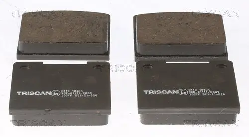 Bremsbelagsatz, Scheibenbremse TRISCAN 8110 10424 Bild Bremsbelagsatz, Scheibenbremse TRISCAN 8110 10424