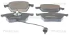 Bremsbelagsatz, Scheibenbremse Vorderachse TRISCAN 8110 10524