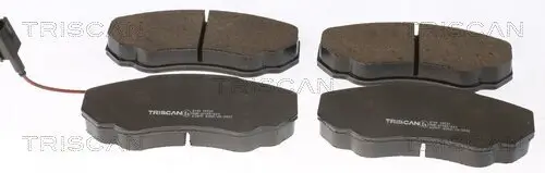 Bremsbelagsatz, Scheibenbremse TRISCAN 8110 10531