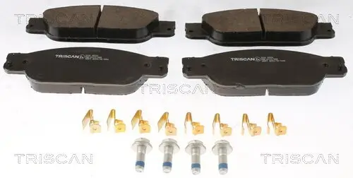 Bremsbelagsatz, Scheibenbremse Vorderachse TRISCAN 8110 10536