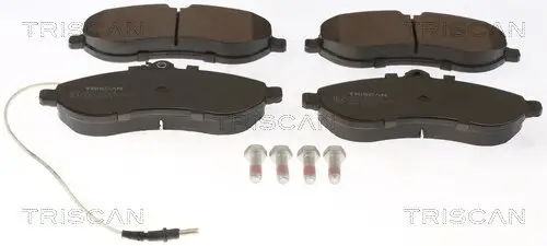 Bremsbelagsatz, Scheibenbremse TRISCAN 8110 10574 Bild Bremsbelagsatz, Scheibenbremse TRISCAN 8110 10574