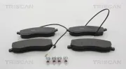 Bremsbelagsatz, Scheibenbremse Vorderachse TRISCAN 8110 10581