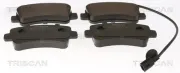 Bremsbelagsatz, Scheibenbremse TRISCAN 8110 10584