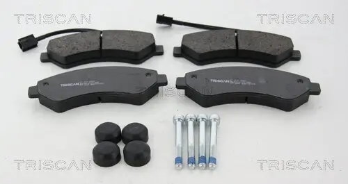 Bremsbelagsatz, Scheibenbremse TRISCAN 8110 10603
