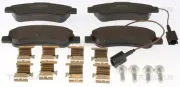 Bremsbelagsatz, Scheibenbremse TRISCAN 8110 10608