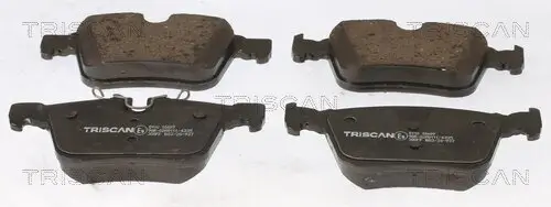 Bremsbelagsatz, Scheibenbremse TRISCAN 8110 10609