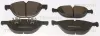 Bremsbelagsatz, Scheibenbremse Vorderachse TRISCAN 8110 11033