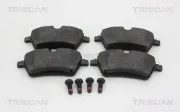 Bremsbelagsatz, Scheibenbremse Vorderachse TRISCAN 8110 11034