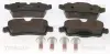 Bremsbelagsatz, Scheibenbremse TRISCAN 8110 11036