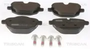 Bremsbelagsatz, Scheibenbremse Hinterachse TRISCAN 8110 11042
