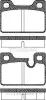Bremsbelagsatz, Scheibenbremse TRISCAN 8110 11204