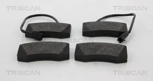 Bremsbelagsatz, Scheibenbremse Vorderachse TRISCAN 8110 12018