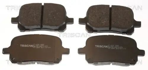 Bremsbelagsatz, Scheibenbremse TRISCAN 8110 13022