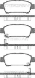 Bremsbelagsatz, Scheibenbremse TRISCAN 8110 13027