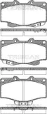 Bremsbelagsatz, Scheibenbremse TRISCAN 8110 13030