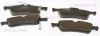 Bremsbelagsatz, Scheibenbremse TRISCAN 8110 13080