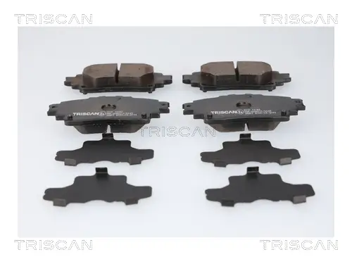 Bremsbelagsatz, Scheibenbremse Hinterachse TRISCAN 8110 13182 Bild Bremsbelagsatz, Scheibenbremse Hinterachse TRISCAN 8110 13182