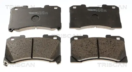 Bremsbelagsatz, Scheibenbremse Vorderachse TRISCAN 8110 13184 Bild Bremsbelagsatz, Scheibenbremse Vorderachse TRISCAN 8110 13184